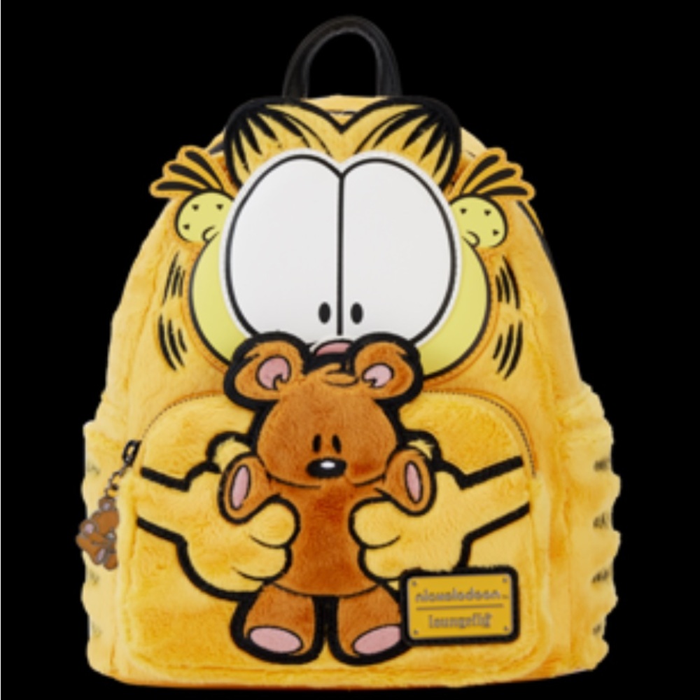 NWT Loungefly Garfield and Pooky plush mini Backpack